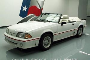 1988 FORD MUSTANG GT CONVERTIBLE 5.0L V8 5-SPD ONLY 41K TEXAS DIRECT AUTO