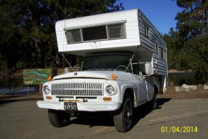 1966 IHC International 1200 4x4 3/4 ton truck and camper rebuilt engine AC in CA Photo