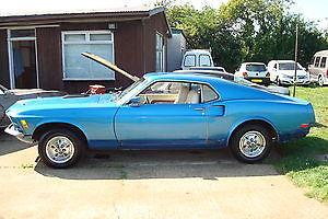 1970 MUSTANG MACH 1 428 COBRAJET AUTO FASTBACK