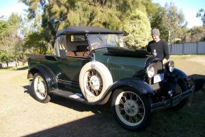 1928 Ford Model A Soft TOP UTE HOT ROD RAT ROD in Melbourne, VIC