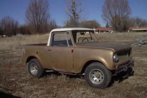 1966 International Scout Half Cab 4X4