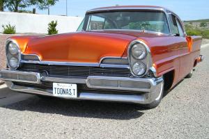 1957 Lincoln Premiere-- Custom-- Rod-- Candy Tangerine Photo