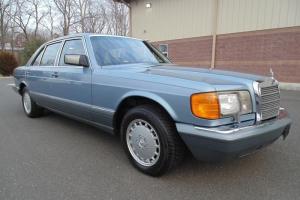 1986 Mercedes Benz 420 SEL 43k Miles Diamond Blue Collector Quality MUST SEE !!! Photo