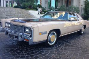 Rare/Limited Edition 1978 Cadillac Eldorado Bairritz with  SUNROOF!