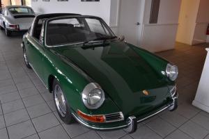 1968 Porsche 911 L Soft Window Targa Irish Green(6806) nicely restored