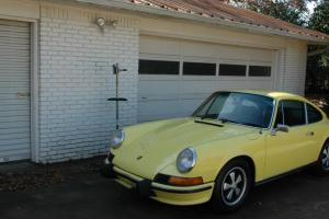 1973 911T coupe light yellow, well documented, no rust