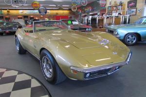 1969 Corvette Convertible Matching Numbers, Riverside Gold