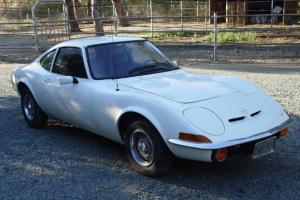 1970 White Opel GT Runs -  includes a parts car and a restoration project car