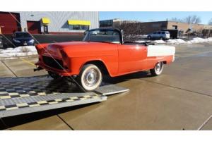 1955 Gypsy Red Bel Air Convertible to be Restored
