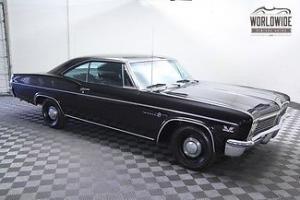 1966 Chevrolet Impala  Factory Black Car Original 396 Big Block