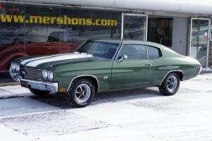 70 Chevelle SS 396 4 Speed Frame Off Restored Photo
