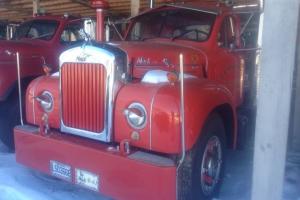 Mack truck model B61, COE, Red, diesel, thermodyne, 10 wheels MUSEUM QUALITY