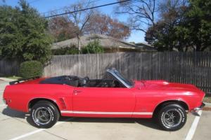 1969 Ford Mustang Convertible 302 Factory V8 Automatic