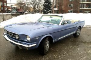 1965 Ford Mustang Convertible C Code 289 Automatic Nice!