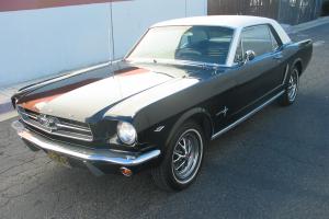 1965 MUSTANG COUPE SOLID RUST FREE CA. 2 OWNER CAR 289 A/C AUTO CONSOLE,SURVIVOR Photo