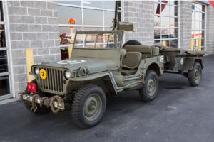 1946 Willys CJ2 Jeep Military Replica With Trailer, Tons of Accessories!