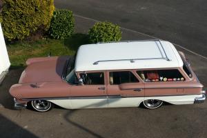 1958 CHEVY BROOKWOOD STATION WAGON,AIR RIDE SUSPENSION HOTROD, P/X WELCOME Photo