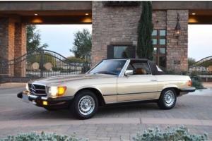1984 Mercedes 380SL Exceptional 1 owner Blue plate fully documented fom new