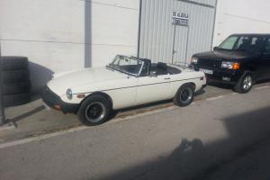 1981 MG ROADSTER CONVERTIBLE LEFT HAND DRIVE-IN SPAIN