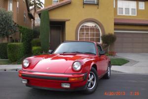 1974 PORSCHE 911, RED, restored ,no rust,clean car,runs great,NO RESERVE Photo