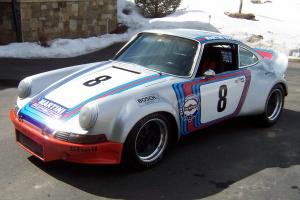 1971 Porsche 911 vintage road racing car,Martini Racing tribute,Restored Photo