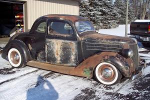 1936 Ford 5 window coupe hot rod rat scta 5w 1935 35 36