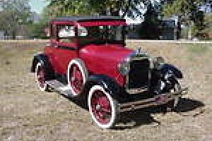 Ford Model A Coupe with Rumble Seat