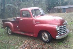 1951 .Chevy 1/2 ton pickup, orig 5 window, very nice, come drive, must sell Photo