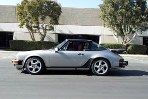 1987 911 CARRERA - TARGA - G50 - SILVER ON RED - SUPER NICE - MUST SEE Photo