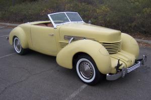 1936 CORD 812 SPORTSMAN CONVERTIBLE ONE OFF CUSTOM BUILT 2/3 SCALE NOT A KIT CAR