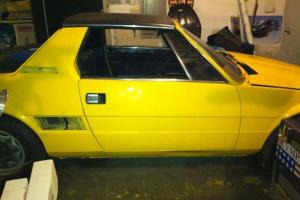 Fiat X1/9 project, solid chassis, mostly complete, lots of spares