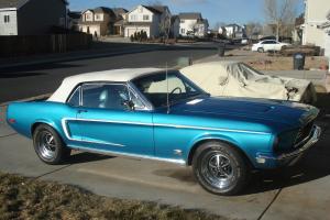 1968 Mustang Convertible, Beautiful and Rare