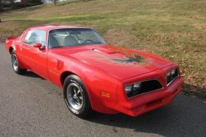 1977 PONTIAC TRANS AM 400 C.I. 4 SPD. PHS DOCUMENTED