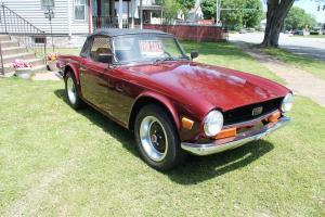 Triumph TR6 With Webers