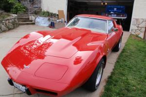 1977 RED CORVETTE, AUTOMATIC,LAST YEAR OF STINGRAY!!