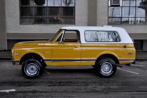 1972 Chevrolet K5 Blazer CST (Custom) 4X4 Wheatland Yellow New Interor MUST SEE!