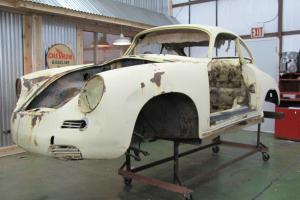 1965 Porsche 356C project car champagne yellow rare 1101 produced current title