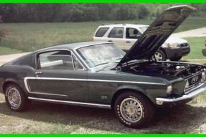1968 Ford Mustang GT 1968 1/2 Classic Rebuilt Manual trans Restoration Complete