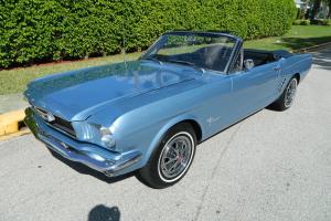 1965 FORD MUSTANG CONVERTIBLE FROM THE PRINCESS DIARIES BLUE AUTO DISC BRAKES Photo