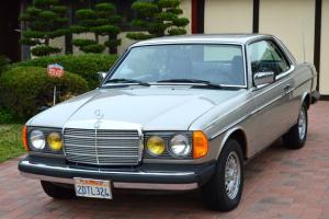 1985 Mercedes 300CD turbo diesel coupe leather interior orig paint gorgeous car Photo