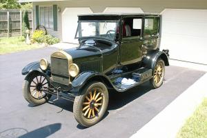1926 BLACK MODEL T FORD  2 DOOR  - EX. COND. Moving! Must Sell! Wonderful Car Photo