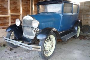 1929 Ford Model A 2 door sedan solid project or ratrod V8 hotrod build