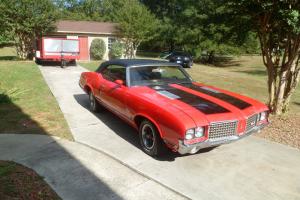 1971 Oldsmobile Cutlass SX convertible 455 matching #'s great condition