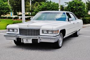 No reserve all original 76 Cadillac Sedan Deville just 50,602 miles must see wow
