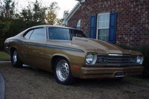 1973 Plymouth Duster 340 -H Code Pro-Street 9 Second Street Legal Sleeper. Photo