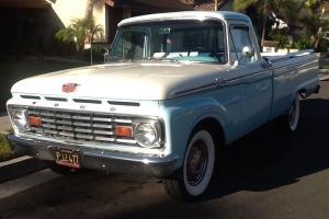 1964 FORD CUSTOM CAB TRUCK TWO TONE, 292 Y block, 3speed with OD. SHOW CAR Photo