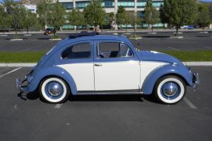 1958 Volkswagen Beetle Bug 2 fold RagTop Semaphores Numbers matching Ca. car Photo