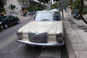 CLASSIC 1972 CREAM MERCEDES 220/8, 1 owner - Buyer To COLLECT from ATHENS