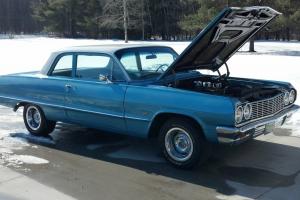 1964 chevy biscayne 2 dr post car super nice and clean