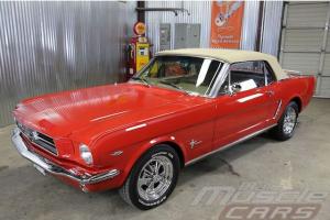 1965 Mustang Convertible - 5 Speed, Disk Brakes, Modern A/C & Improvements! Photo